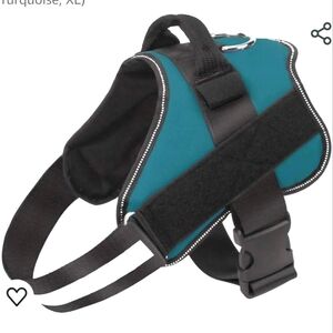 Turquoise XL Dog Harness